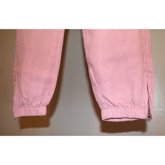 Joe’s Jeans Pink Linen Pants - Picture 5 of 10